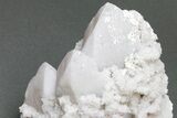 Milky, Candle Quartz Crystal Cluster - Inner Mongolia #226270-2